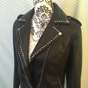 New Look Faux Leather Flashy Jacket